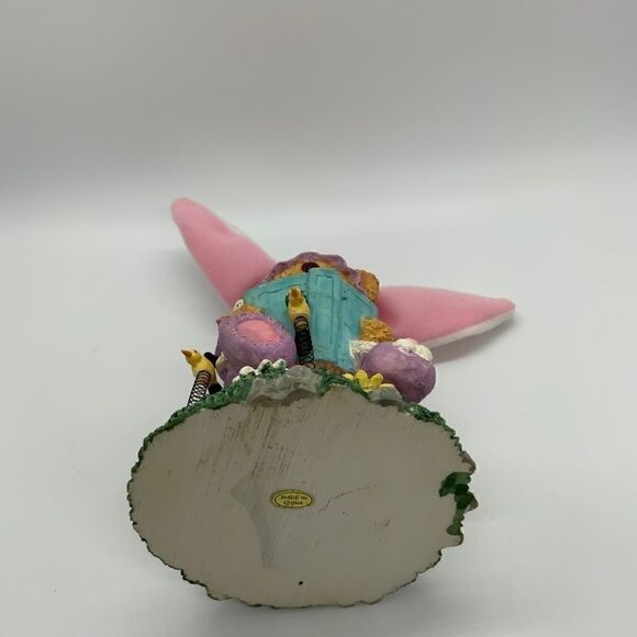 Vintage Teddy Easter Bunny PJs Easter Decoration - Picture 4 of 10